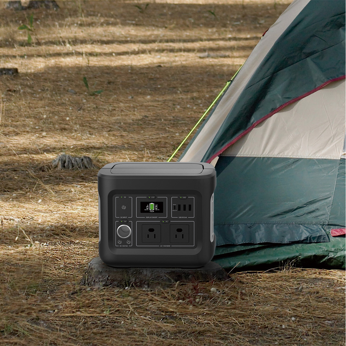 400W Maintenance Free Solar Generator ສໍາລັບການສາກໄຟ